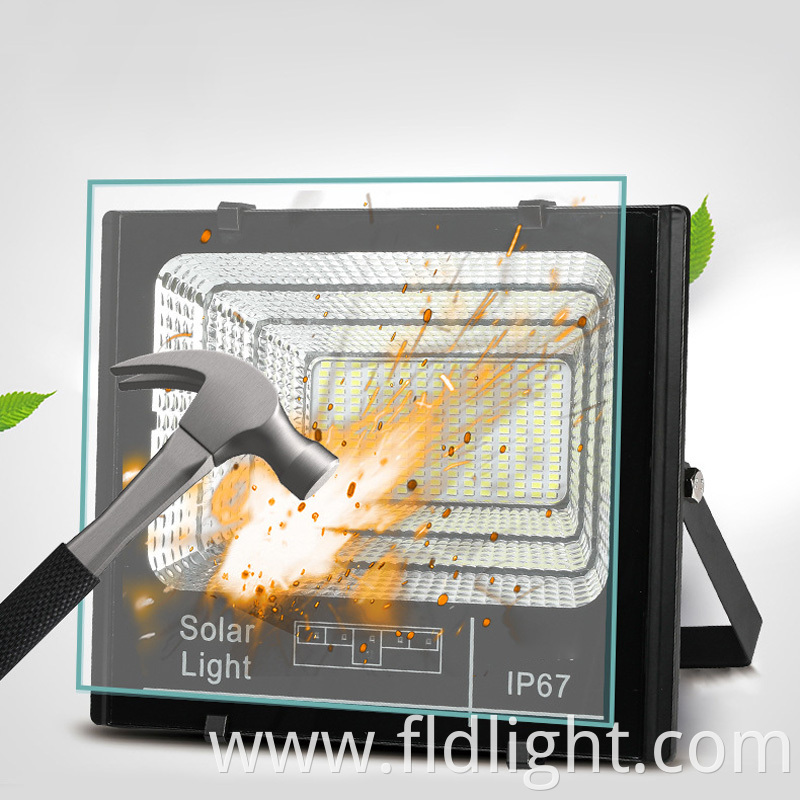 Outdoor lighting solar floodlight 300w wall lamp 